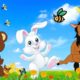 Relaxing Sounds of Happy Animals Having Fun Playing - Bears, Rabbits, Horses Enjoy Soothing Music
