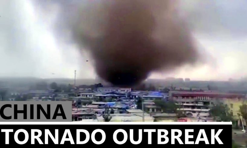 Tornado Outbreak Hits Liaoning Province, China - Jun. 1, 2023 辽宁龙卷风