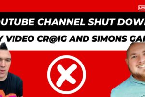 YOUTUBE CHANNEL SHUT DOWN BY VC AND SIMONS GANG
