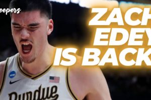 Zach Edey is back for Purdue! Why are people down-playing this? The Boilermakers are awesome.