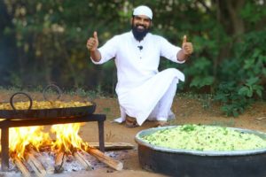 mango rice recipe | Raw Mango Rice with Chicken fry | Pepper Chicken Dry by Nawab's kitchen
