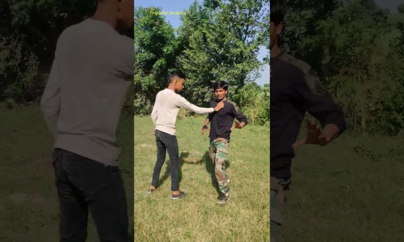 #167 | Self Defense Techniques | Street Fights | Road Fight Tricks  FightingTricks #tripathistrikers