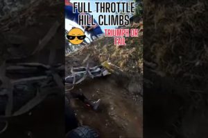 🏍️Full Throttle Hill Climbs: Extreme Motorbike Mania! 🌄 | Unforgettable Triumphs & Fails 😱 #shorts