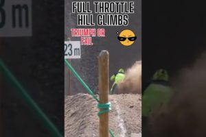 🏍️Full Throttle Hill Climbs: Extreme Motorbike Mania! 🌄 | Unforgettable Triumphs & Fails 😱 #shorts