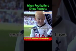 Beautiful Moments Of Respect in sports #shorts #moments #football #tottenham #respect