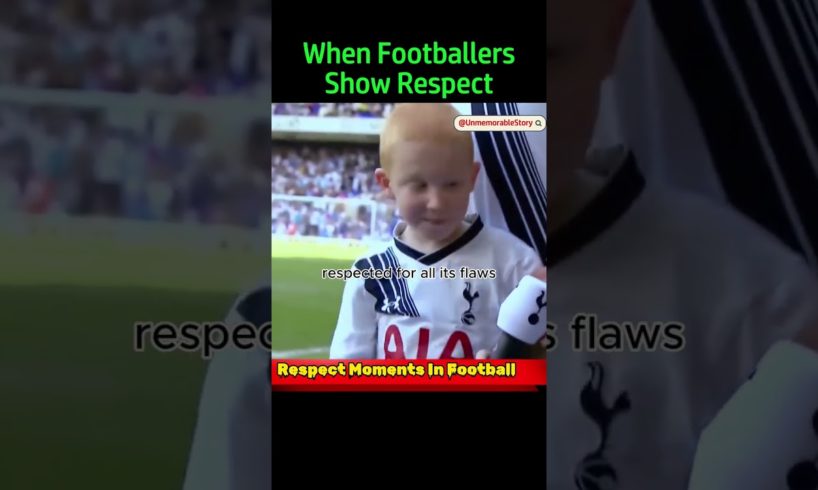 Beautiful Moments Of Respect in sports #shorts #moments #football #tottenham #respect