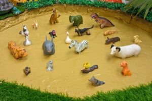 Big Cute Animals Rabbit Sheep African Elephant Wild Animals Farm Animals Stuck in the Sandbox