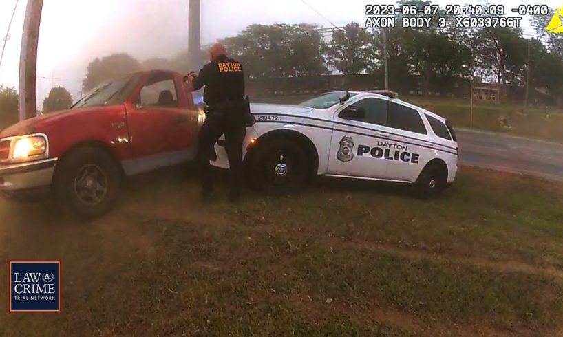 Bodycam: Murder Suspect Leads Ohio Cops on Wild 100+ mph Chase Before Crashing into Pole