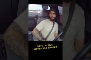 Caught on Camera: Driver Takes Extreme Self Defense Measure on Freeway #shorts