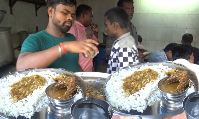 Cheapest Vat Dal in Mumbai | Rice with (Fish Curry @ 50 rs)(Chicken Curry @ 60 rs) Vegetables @ 40rs