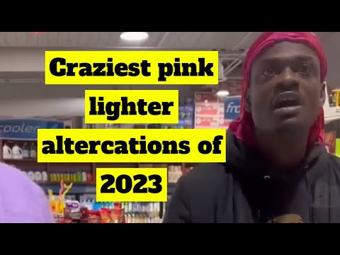 Craziest Reactions to Selling Pink Lighters in the Hood Compilation