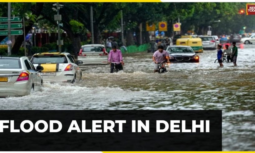 Delhi Floods: Flood Alert In Delhi, Yamuna Overflows Crosses Danger Mark