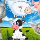 Farm animals - chicken, cow, dog, pig, sheep - Animal sounds