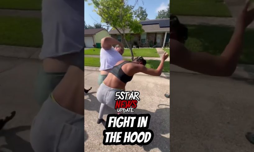 Fight In The Hood #fight #viralvideo