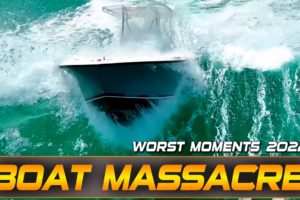 GREATEST FAILS !! Stupid ppl with BIG Balls! HAULOVER WORST MOMENTS 2022 | BOAT ZONE