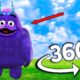 Grimace Shake Finding Challenge But It's 360 degree video