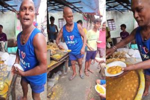 King Kailash - Charming & Energetic Man Selling Kachuri | Kankinara Mama Working Hard