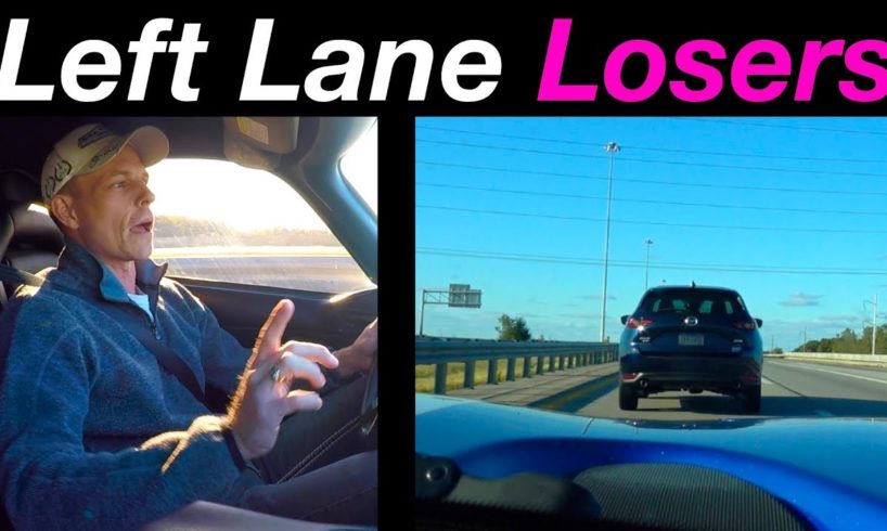 Left lane losers make US highways dangerous