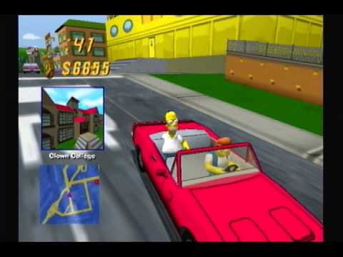 Let's Play The Simpsons: Road Rage - Snake