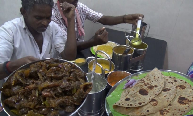 Mutton Bati (50 rs ) & Chapati (15 rs ) | Dinner Menu in Chennai Opposite Railway Parcel Office