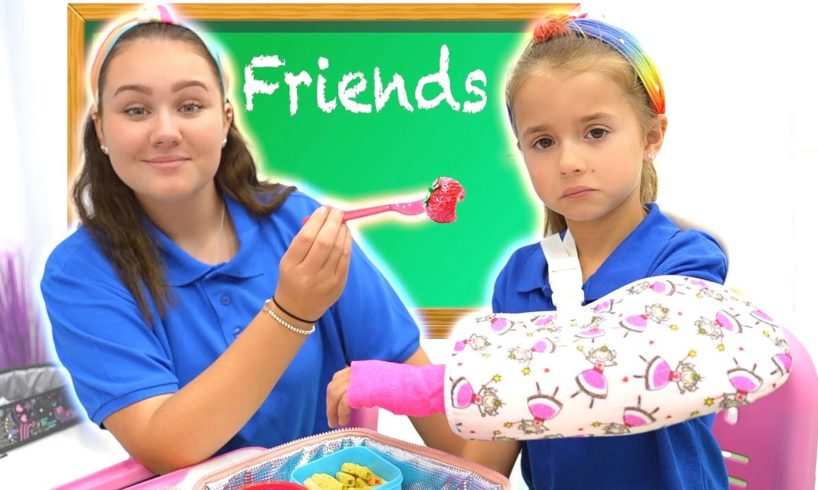 Ruby and Bonnie show the importance of helping friends in school