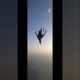 Skydiver Flies Though Picturesque Sunset | People Are Awesome