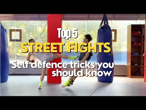 Street Fights Self Defence Tricks | Street Fights #fight #selfdefence