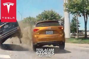 TESLA VS IDIOTS IN CARS, BAD DRIVERS & CAR CRASHES | TESLACAM STORIES #83