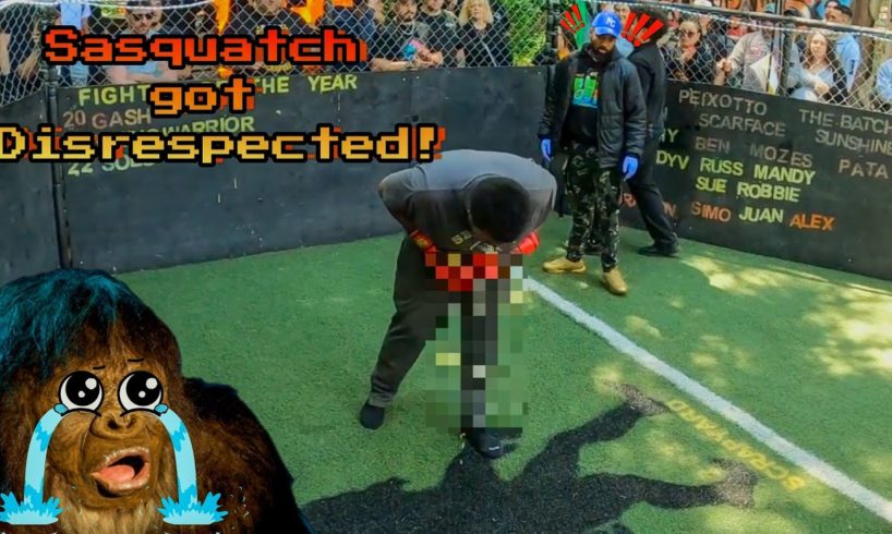 The Disrespect toward sasquatch was outrageous!