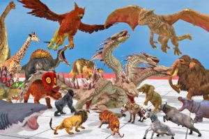 The Toughest of All - Fantasy Revolt - Giant Dragon vs Giant Hydra - Animal Revolt Battle Simulator