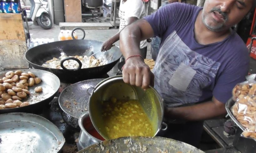 World Cheapest Samosa & Gulab Jamon 3 Piece @ 10 rs - Amritsar Street Food