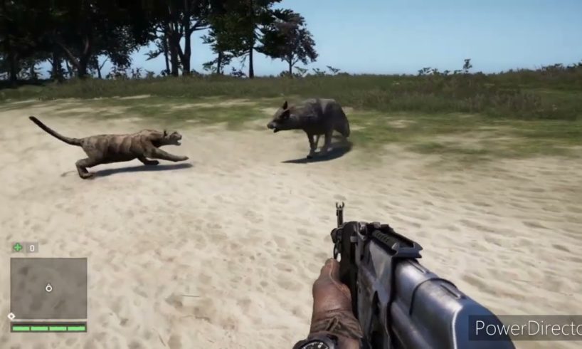 far cry 4 animal fights