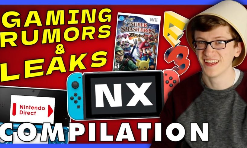 A Look Back at Various Gaming Rumors and Leaks - Scott The Woz Compilation