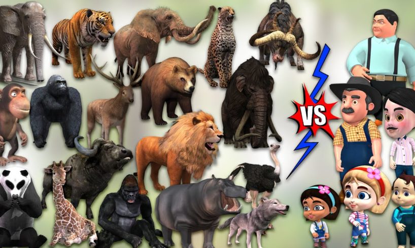 #Animals Revenge on Humans short video || Most amazing movements of wild animals by mr lavangam