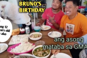 BRUNO ANG ASO NA MATABA BIRTHDAY CELEBRATION #dog #dogobesity