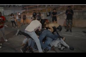 Brawl breaks out 6th Street Austin TX 7-9-2023 fight