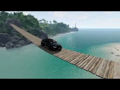 Cars vs Suspension Bridge Compilation! BeamNG drive