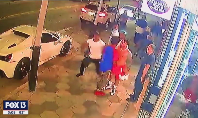 Deadly punch caught on video outside Ybor City bar