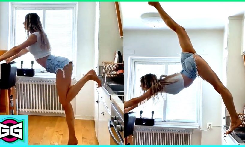 Girl With Awesome Yoga Skills  | People Are Awesome | GOG