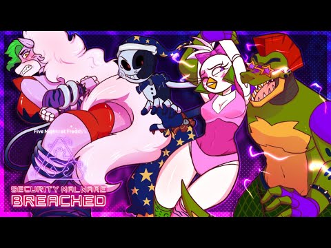 Gregory & Chica Save Eclipse Roxy & Monty | Security Malware Breach (FNAF Animation)
