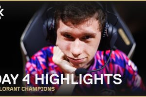 Group A Brawls And A Playoff Spot Claimed | VALORANT Champions Day 4 Highlights