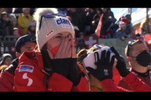 HORROR Crash of Cornelia Hütter | Ski Weltcup Crans Montana