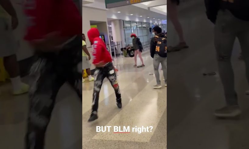 Hood fight at the airport Keeping up with the internet