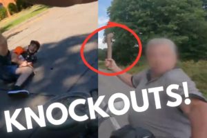 INSANE STREET FIGHTS CAUGHT ON CAMERA! | KNOCKOUTS, ROAD RAGE, INSTANT KARMA, IDIOTS IN CARS 2023