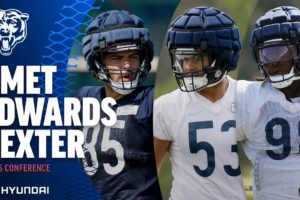 Kmet, Edwards, and Dexter on improvements they see in camp | Chicago Bears