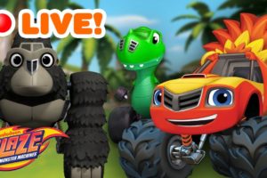 🔴 LIVE: Blaze's ULTIMATE Animal Rescues! | Blaze and the Monster Machines