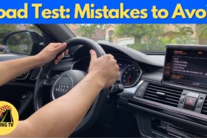 MOST COMMON MISTAKES TO AVOID ON THE DRIVING TEST