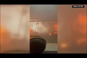 Maui wildfire evacuation caught on dashcam