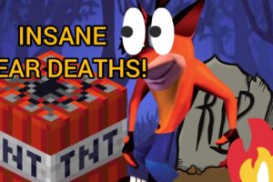 NEAR DEATH COMPILATION in Crash Bandicoot: Warped!