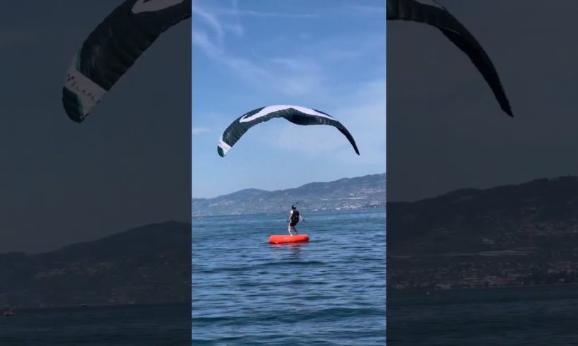 Parachute Nearly Crashed Landed on Water